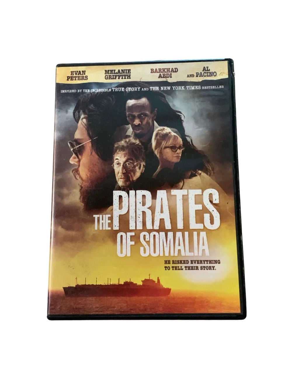 The Pirates of Somalia DVD 2017 Drama Thriller Evan Peters Al Pacino R